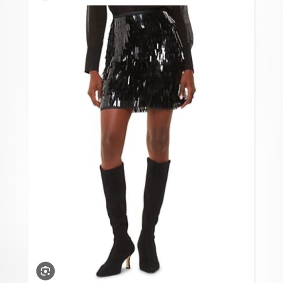 Milly Dresses & Skirts - 🤎 NEW Milly Dark Bronze Sequin Mini Skirt